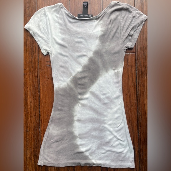 INC Tie Dye Fitted Ribbed Shirt - Picture 5 of 5